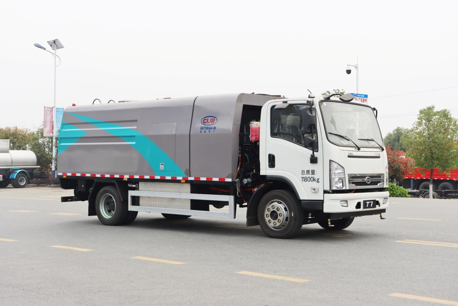 比亞迪T7純電動護(hù)欄清洗車